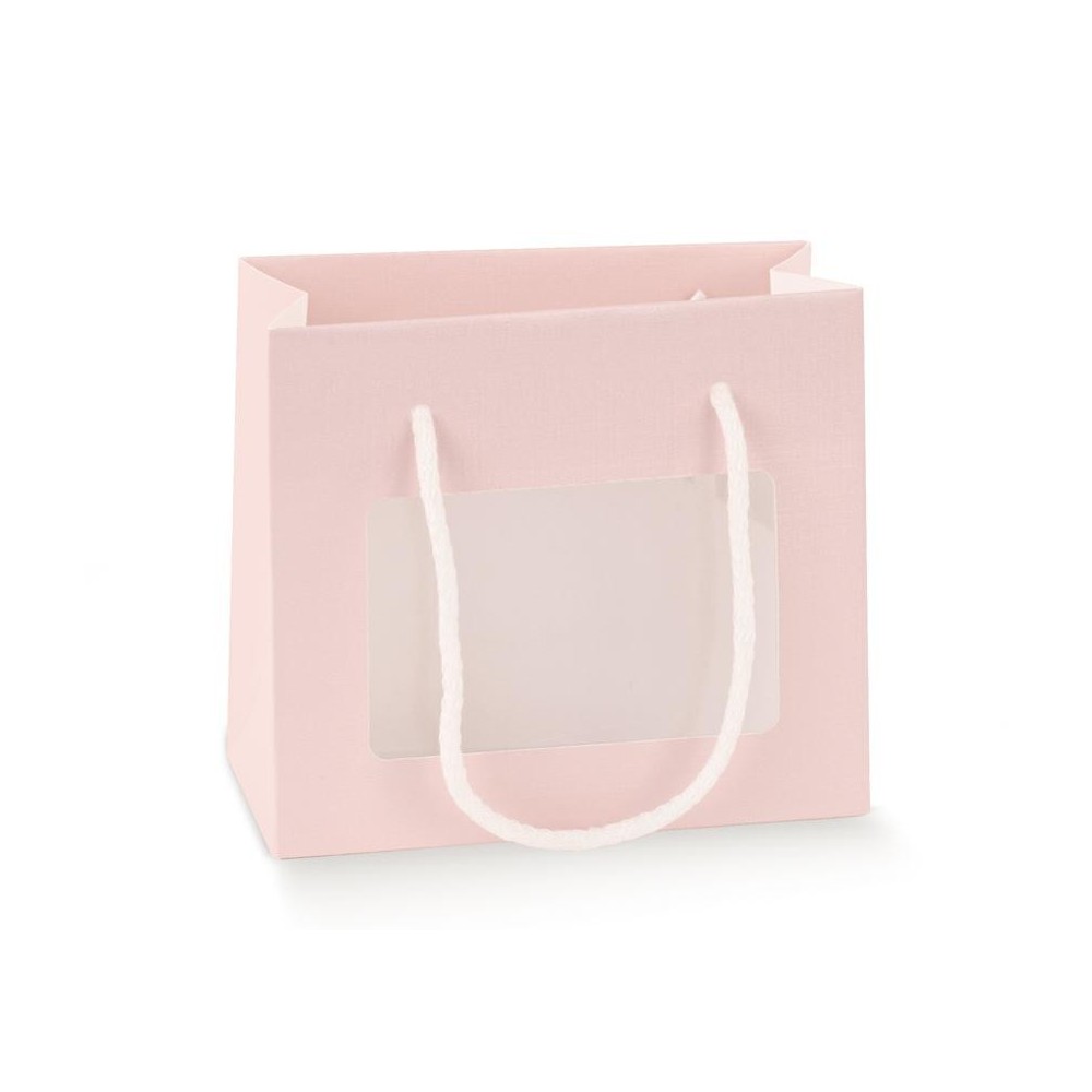 SHOPB.C 195X95X170 FIBRA ROSA FINESTRA